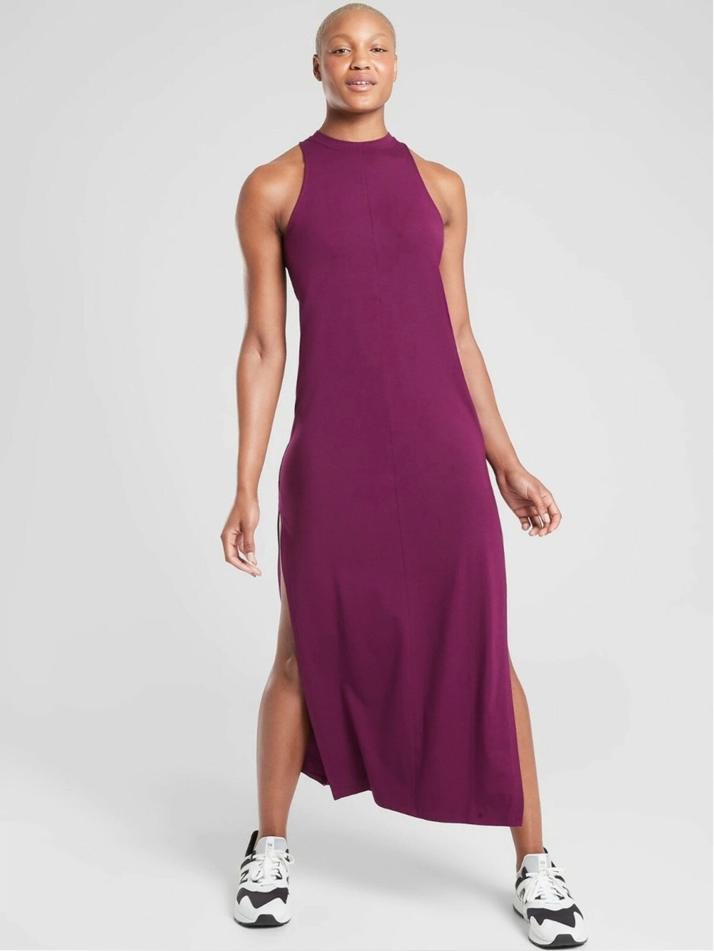 Athleta Plum Destination Maxi Dress